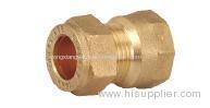 FEMALE COMPRESSION COUPLING OF BRASS PIPE FITTING