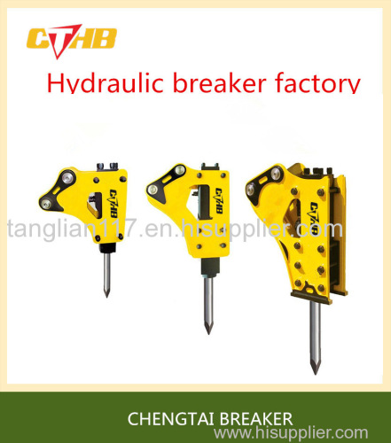 chisel 70mm SB40 hydrualic breaker for 4-6 ton excavator CTHB brand side type breaker