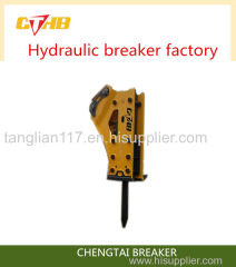 chisel 70mm SB40 hydrualic breaker for 4-6 ton excavator CTHB brand side type breaker