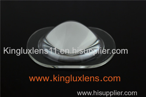 60 degree optical glass lens with fixtures