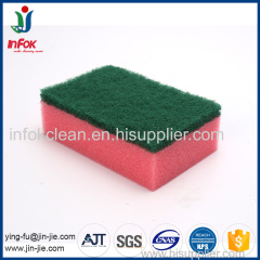 Colorful Kitchen Cleaning Heavy-Duty Sponge Scourer