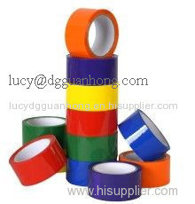 colored custom printed bopp packing tape with ISO SGS certificate