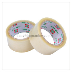 dongguan brown and transparent bopp carton sealing adhesive tape