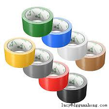 colorful China best price sellotape cinta adhesive cloth duct tape