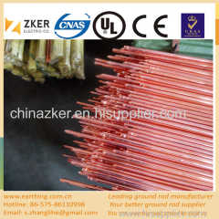 highly durable copper coated ground rod