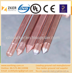 copper clad steel electrode