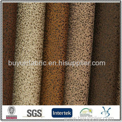 polyester bronzed pu coated laminated upholstery sofa fabric for antique furniture