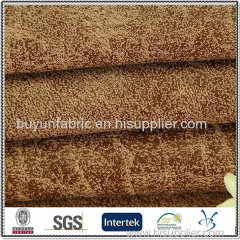 polyester bronzed pu coated laminated upholstery sofa fabric for antique furniture