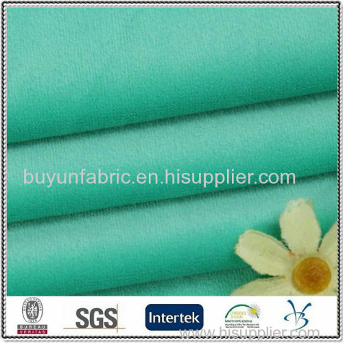 100 polyester microfiber soft velvet fabric for sofa chair cushion cover