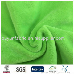 100 polyester microfiber soft velvet fabric for sofa chair cushion cover