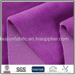 100 polyester microfiber soft velvet fabric for sofa chair cushion cover