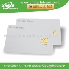 custom blank iso7816 printing contact smart ic card For Access control