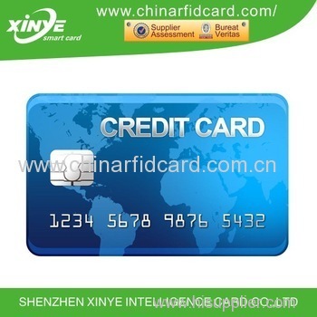 blank pvc inkjet SLE4428 contact ic smart card with emv chip card