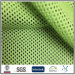 polyester small hole tricot pearl mesh football jersey fabric for sportwear