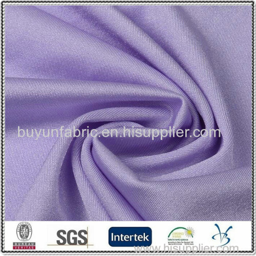 polyester spandex shinny bright stretch fabric for swimwear yoga blend