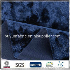 polyester ice crushed velvet diamond European style furniture upholstery fabric for sofa