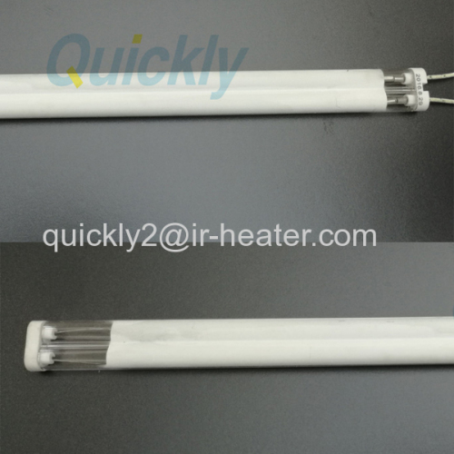 Medium wave white coating IR lamps