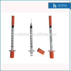 Medical Disposable Insulin Syringes With Needle China Supply