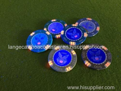 High technique RFID Poker Chip Casino Gaming ID Chips Poker Chips