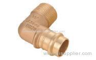 BRONZE MALE ELBOW OF BRONZE PIPE FITTING