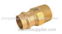 T-231 DZR BRASS MALE ADAPTOR