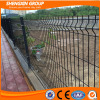 PVC coated welded curvy mesh fence panels for boundary wall