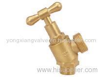 BRASS GATE VALVE WITH COMPRESSION