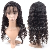 Deep wave human hair wigs full lace wig lace frontal wig