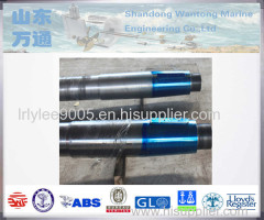 forged ship flexible propeller transmission stern shaft