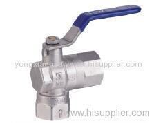 BRASS RIGHT ANGLE GLOBE VALVE