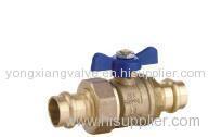 216B BRASS PRESSED BALL VALVE