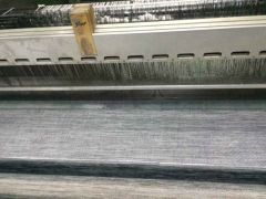 silver color textilene mesh fabric