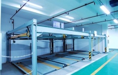 Simple structure car parking lift system