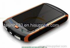 Fashionable design 8000mAh solar power bank