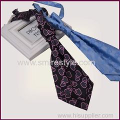 Various Ladies Cravats Woven Custom Logo Tie