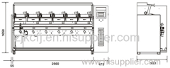 215High speed electronic yarn guide winding machine