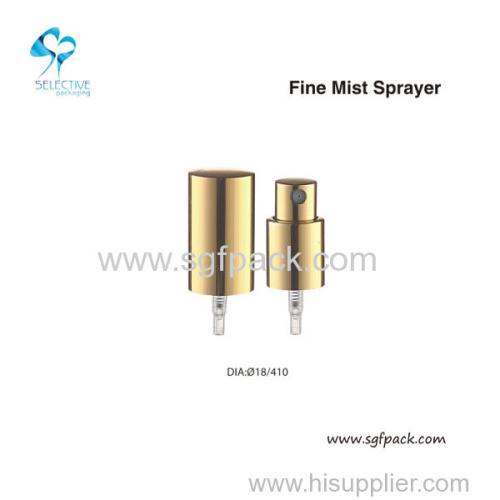 20/410 aluminum perfume pump fine mist sprayer screw cap