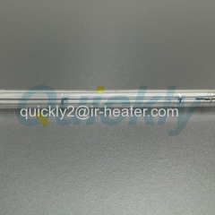 Near infrared heating quartz heater tube