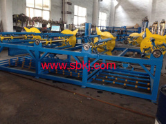 Square duct decoiler machine