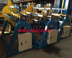 Square duct decoiler machine