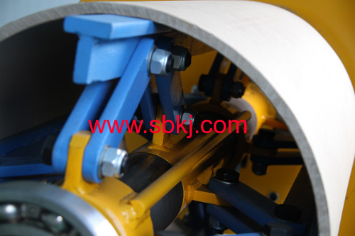 Square duct decoiler machine