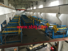 Square duct decoiler machine