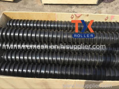 Rubber Spiral Return Roller