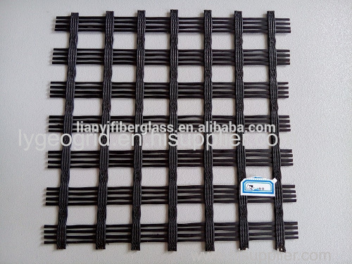 PVC coated Polyester Geogrid for Slop retaining wall