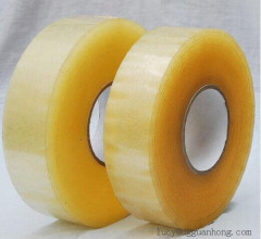 Factory Sticky transparent bopp self adhesive cinta glue packing tape