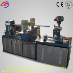 Semi-automatic spiral paper tube production line for various tapers