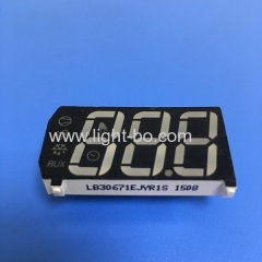 Custom multicolour triple digit 7 segment led display for refrigerator control panel