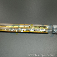 Quartz tungsten fast medium wave heaters