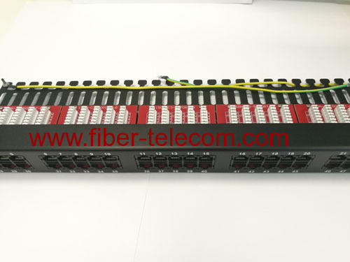 Category 3 Voice Patch Panel 50 ports