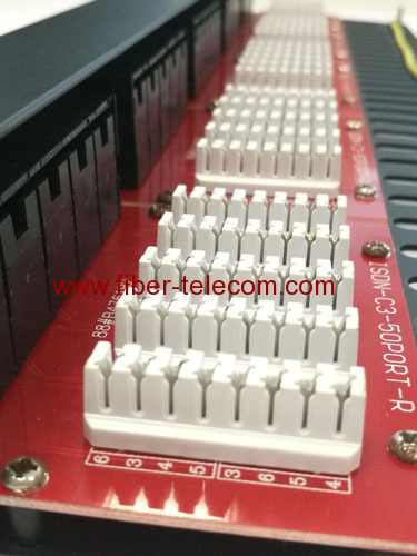 Category 3 Voice Patch Panel 50 ports